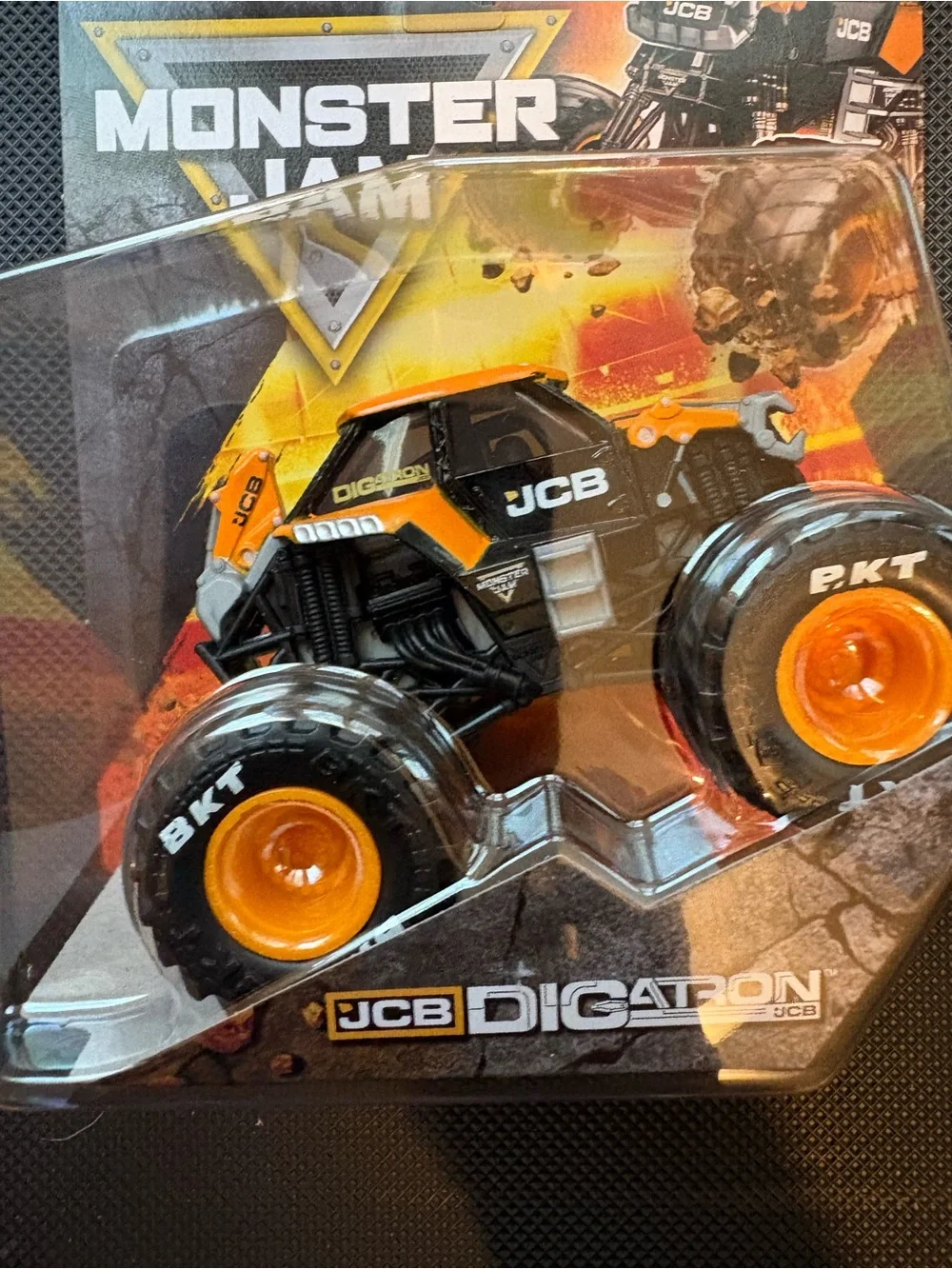 JCB Digatron Kids Monster Truck Toy bundle  - Orange